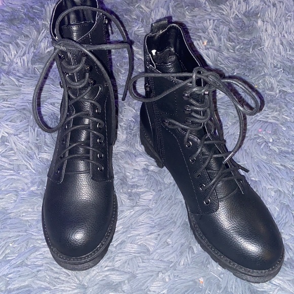 Women’s New Black Mia Boots Size 9.5 - Picture 6 of 11